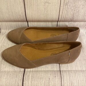 TOMS Julie grey flats​